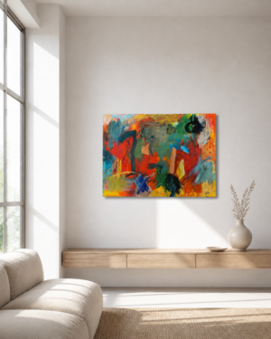 Kunst og Karisma, maleri af Jytte Rosenborg Petersen