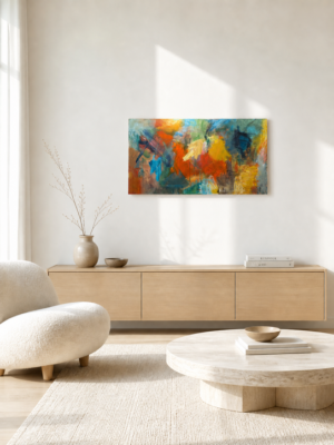 Kunst og Karisma, maleri af Jytte Rosenborg Petersen
