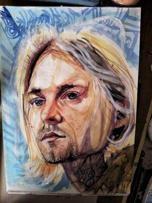 Akvarelmaleri, Mark Olsen, Kunst og Karisma