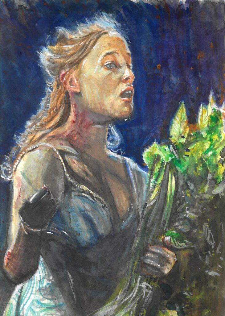 Akvarelmaleri, Mark Olsen, Kunst og Karisma